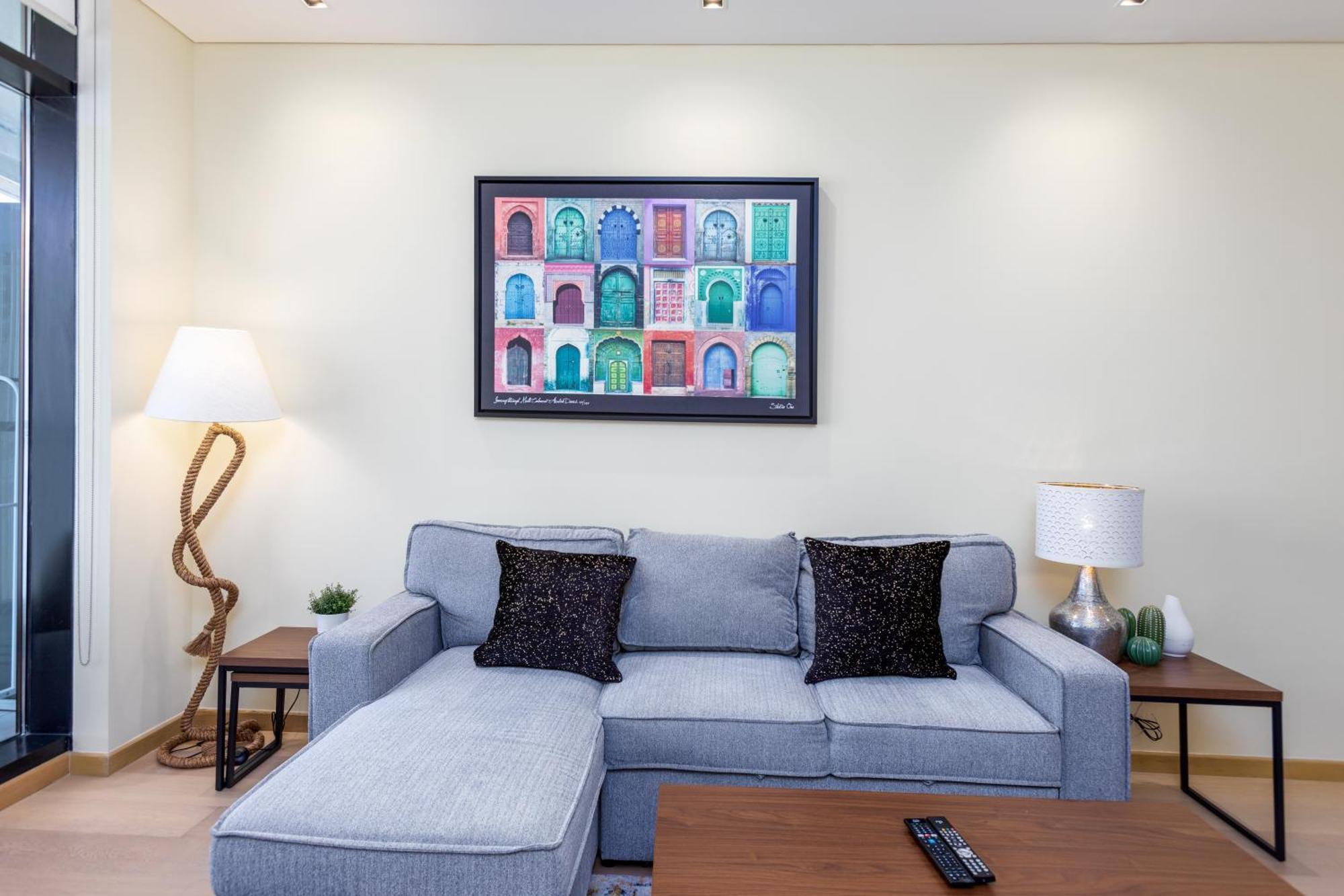 Modern 1Br Apartment, High Floor, Near Dubai Mall Exterior photo